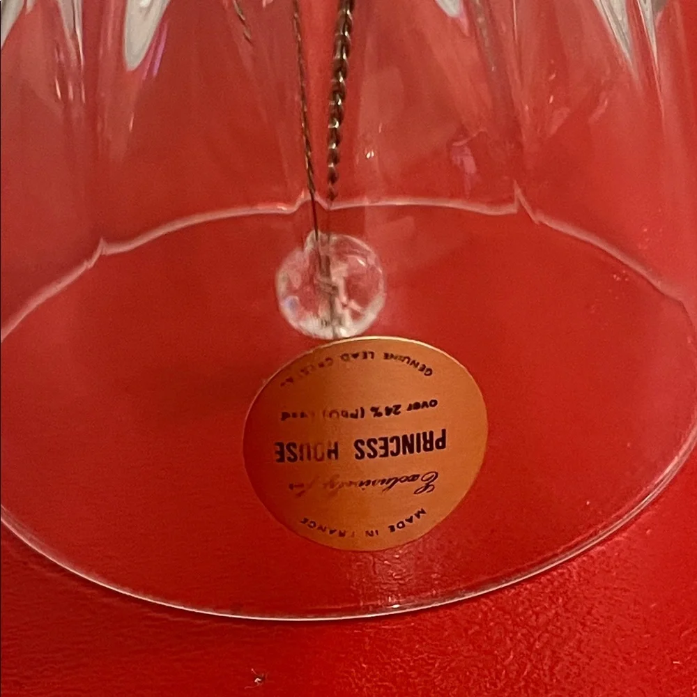Genuine 24% Lead Crystal Bell Made In France Exclusively for Princess House